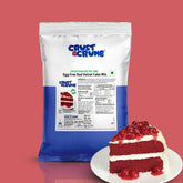 Crustovelvet RV1000 - Egg Free Red Velvet Cake Mix (100% Natural Colour)
