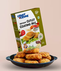 Crust N Crumb Instant Cutlet Coating Mix | 200 GM