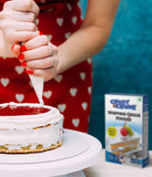 Crust N Crumb Whipping Cream Powder with Cake on Table