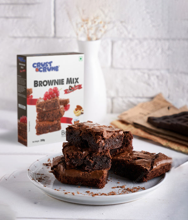 Crust N Crumb Brownie Mix - 200GM (Choco Treat)