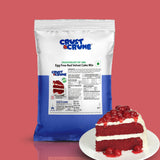 Crustovelvet RV1000 - Egg Free Red Velvet Cake Mix (100% Natural Colour)