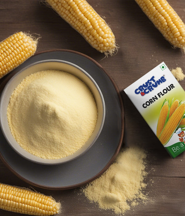 Crust N Crumb Corn Flour | Corn Starch Powder | 100 GM