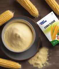 Crust N Crumb Corn Flour | Corn Starch Powder | 500 GM