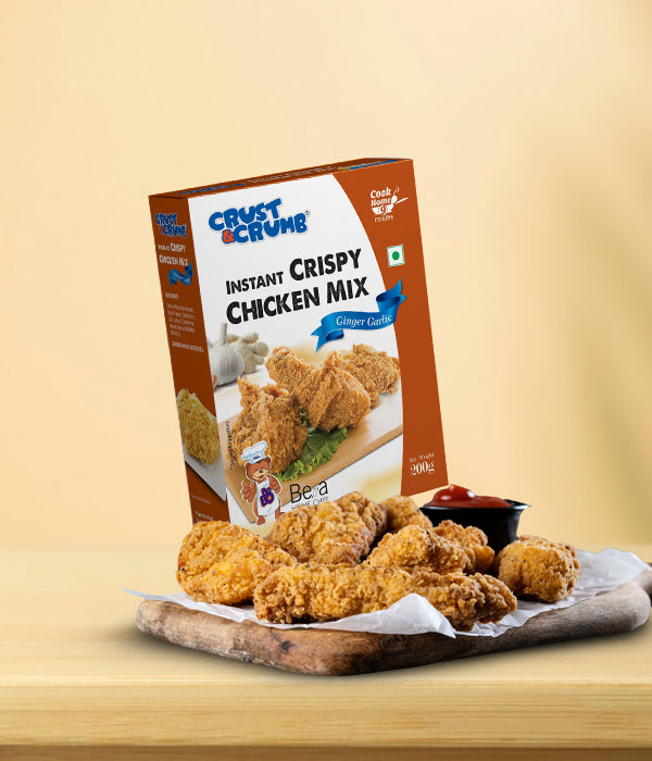Crust N Crumb Instant Crispy Chicken Mix-Ginger Garlic