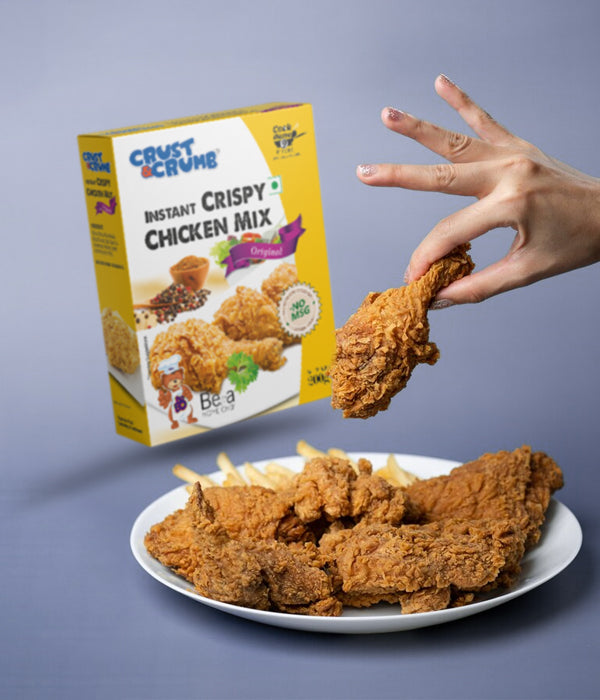 Crust N Crumb Instant Crispy Chicken Mix- Original | 200 GM