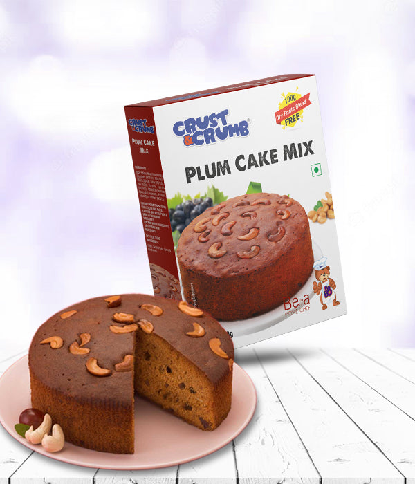 Plum Cake Mix - Improved Flavour with Dry Fruits, Dry Fruits Included For Free